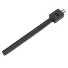 Leder Prong Punch mit 3mm Abstand, 2-Zahn-Rundloch DIY-Werkzeug