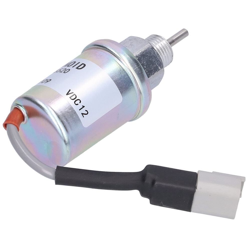 Kraftstoffabschaltmagnetventil 12V U85206520 Fã¼R Baggergenerator - Langlebiges Magnetventil Mit Einfacher Bedienung 6038364760678