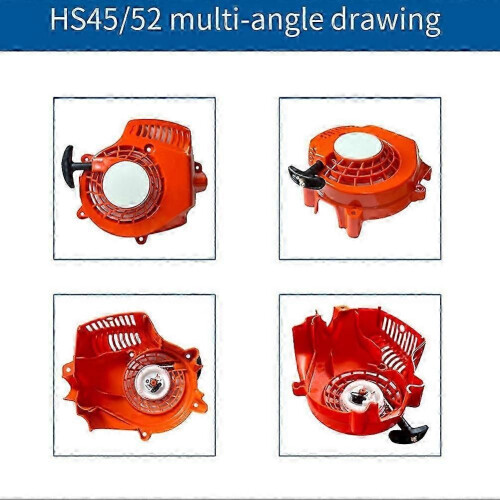 Starter mechanism for HS45 hedge trimmer, reverse pull 2