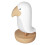 USB-Powered ABS Night Light for Kids' Rooms - White Bird Design 5