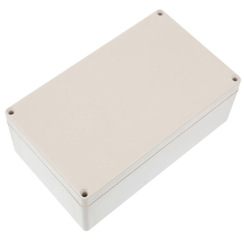 Waterproof Electric Box for Home Constructed with Durable Plastic Light Grey