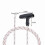 3PCS Lawn Mower Pull Starter Rope Kit, 1 Meter 3.0mm Recoil Rope with Handle, Replacement Starter Grip 5