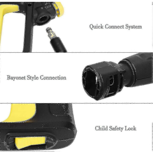 Replacement spray gun for Karcher K2-K7 with brass nozzle 2