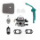 Trimmer Carburetor Kit for FS55 FS38 HL45 KM55 Models Replacement Part 4