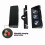 Blue Strobe Warning Light with 16 LEDs - Waterproof Flash for Vehicles 12-24V 5