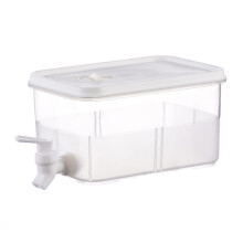 Beverage Container 5L with Bear Temperature Range -20 to 120 Degrees for Various Drinks in Dorm Room