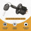 4-Position Ignition Switch with Key for Lawn Mower Tractor 193350 Replacement Part 5