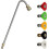 Gutter Pressure Washer, Angled Extension Wand For Gutter Cleaning, 5 Nozzle Tips, 1/4" Quick Connect, 1