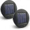 2er-Pack Ersatz-Solarleuchten mit 8 cm Durchmesser 1