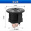 7-Terminals Ignition Switch With Key: Compatible for John Deere Riding Lawn Mower, Replace 925 - 174 2