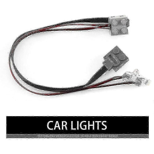 2025 5Pcs Technic Power Function 8870 LED Light Link Cable for Vehicle Building Block Power Group 2