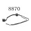 2025 5Pcs Technic Power Function 8870 LED Light Link Cable for Vehicle Building Block Power Group 2