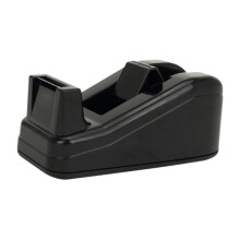 Desktop Tape Dispenser with Sturdy Holder for Gift Wrapping, Clear Adhesive Tape, Professional Office Use, Compact Design