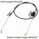 Lawn mower cable 158152 582991501 throttle control replacement 3