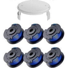 INF 6-pack trimmerspoelen met trimmerdraad en deksel RYOBI grastrimmer