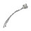 2025 15 Pcs White Mr16 Gu5.3 Ceramic Base Socket Led Light Lamp Holder 3