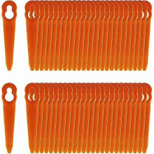 100 reservemessen van kunststof, compatibel met STIHL Polycut 2-2 Polycut 3-2 FSA 45 FSA 57 FSE 52 gras