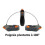 Hedge trimmer handle Double blade hedge trimmer rear handle 4