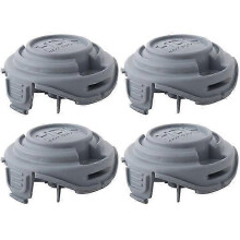 4 stuks compatibel met Black Decker STC5433 Type 1 / STC5433PC Type 1 HDL Heavy Duty lijnspoelkap, 90588530