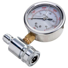 Hochdruckreiniger-Manometer, 6000 PSI, 3/8 Zoll Schnellanschluss, Druck