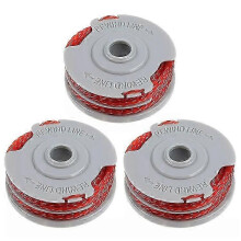 3 stuks lijnspoelen compatibel met Flymo grasmaaier vervangende draadhaspels, FLY021 513937190