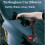 Seese Cordless Leaf Blower Handheld Turbo Jet Blower -a 4
