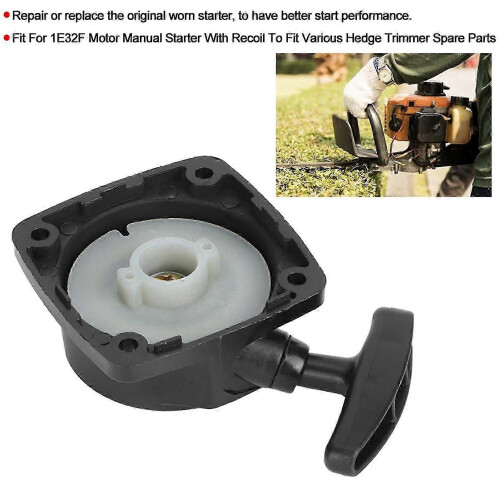 23CC Hand Pull Start Manuelle Starter für 1E32F Motor Hedge Trimmer Motor Recoil Ersatzteile 1