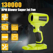 suitable for 210W Electric Jobsite Air Blower for Ryobi 18v Cordless Leaf Blower Handheld-YI WU CHUN