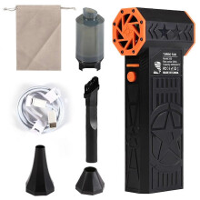 Handheld Turbo Jet Fan 130000RPM High Power Air Blower Violent Turbo Fan Air Dust Blower with Vacuum