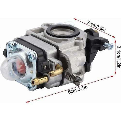 Carburetor Hedge Trimmer Replacement for 33CC/36CC Engine Chainsaw Mowers Accessory Motorized Garden 2