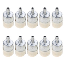 10 stücke Filz Kraftstoff Filter für Homelite für Echo Poulan 13120519831 Trimmer Kettensäge Benzin