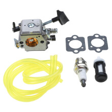 Carburetor Kit for BR400 BR420 BR320 BR380 Trimmer Cutter Leaf Blower Carb for Spark Plug Fuel Filter
