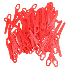 100 stuks kunststof grastrimmer, snoerloze strimmer 83 mm grasmaaier snijgarde