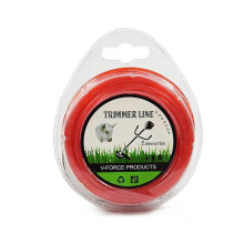 Grastrimmerdraad, 2,4 mm x 15 m ronde universele grastrimmerdraad, benzine-elektrische trimmers met