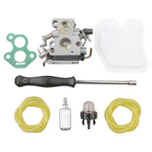 Carburetor Kit for 235 235E 236 236E 240 240E Chainsaw C1T-W33C W Adjuster Air Fuel Filter Line Gas