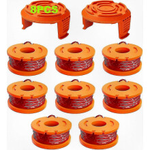 10-pack trimmerspoellijn voor compatibel merk, vervangende trimmerspoellijn voor compatibel merk,