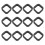12pcs String Trimmer Air Filter Kit Compatible with Th23d Th26d Th23 Th26 Tj27 Trimmer Engine Replac 4