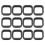 12pcs String Trimmer Air Filter Kit Compatible with Th23d Th26d Th23 Th26 Tj27 Trimmer Engine Replac 2
