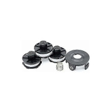 Set van 3 spoelen draad voor Makita 195858-1 trimmer (lengte: 8 m, Ø 1,60 mm met spoelkap)