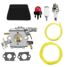 Motorcycle Carburetor Carbohydrate Kit Chain Saw Kit for Poulan 1950 2050 2150 2375 Walbro 891 662