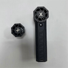 Mini Turbo Jet Fan Turbo Violent Fan 130000RPM Powerful Blower grey