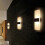 Battery powered indoor wall lamp with switch, battery powered wall lamp, LED light, USB rechargeable, 5