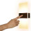 Battery powered indoor wall lamp with switch, battery powered wall lamp, LED light, USB rechargeable, 1