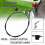 155cm Lawn Mower Replacement Engine with Control Cable, Anti-Rust Steel Replacement Parts Compatible 2