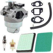 Honda GCV160 Vergaser-Kit – inklusive Vergaser, Dichtungen, Luftfilter, Kraftstoffleitung, Zündkerze