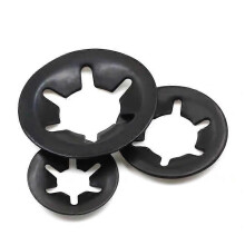 Star lock washer, quick lock washer, push-in quick clamp fastener combination kit, 100 pieces