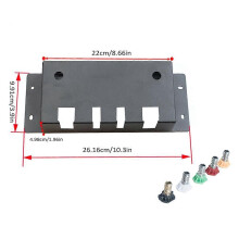 Pressure Washer Gun Holder Wall Mounted Foam Cannon Holder Storage Rack for Foam Cannon, Pressure Washer
