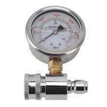 Pressure Washer Gauge 6000psi High Pressure 3/8in Quick Connect Parts Accessories