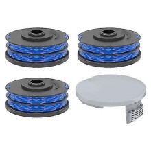RAC122 Spoelkap + 3 RAC123 Spoel Compatibel Voor Ryobi RLT6030 / RLT5127 / RLT5027 / RLT4125 / RLT4027