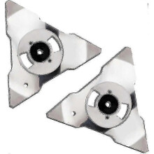 2-pack vervangende messen van roestvrij staal voor de Robomow RS/TS/MS/RC/TC/MC robotmaaier - ZCL1616